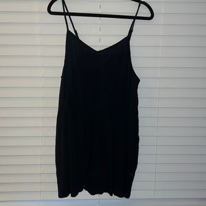 Melrose & Market Black Romper | Size XL